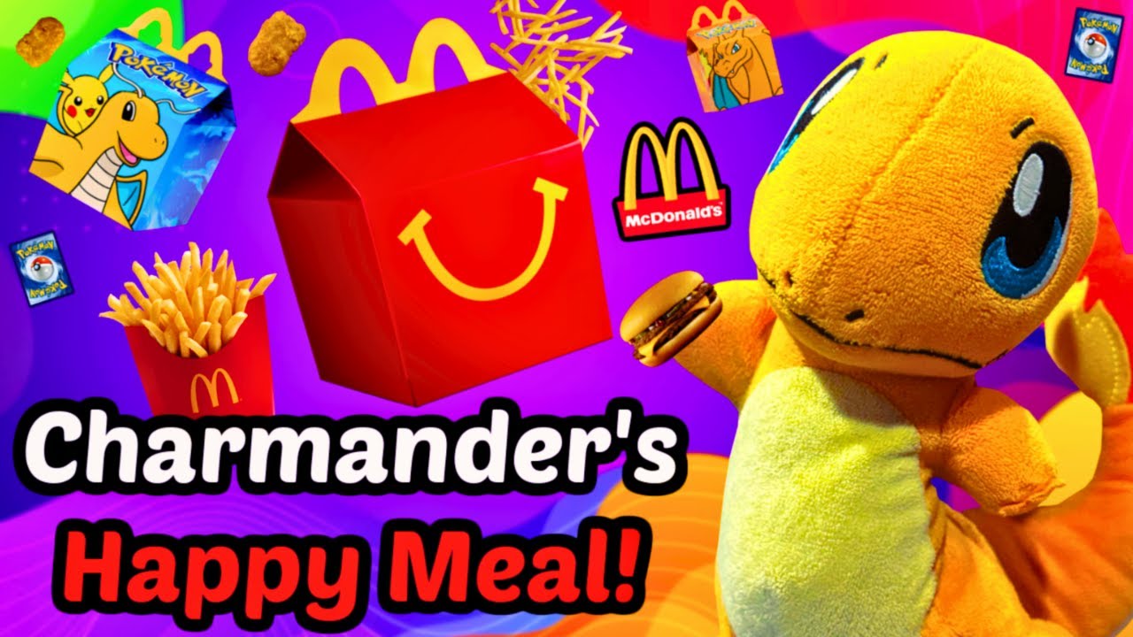 Charmander's Happy Meal! - Pokemon Plush Pals