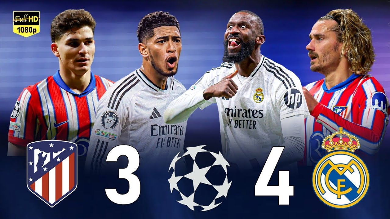 اتلتيكو مدريد 3-4 ريال مدريد - ملحمة مدريد فى دورى ابطال اوربا 2025 - تعليق الاسطورة عصام الشوالي