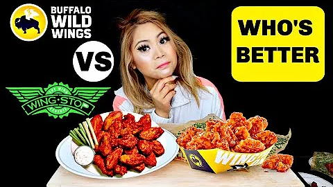WINGSTOP VS BUFFALO WILD WINGS (MUKBANG)