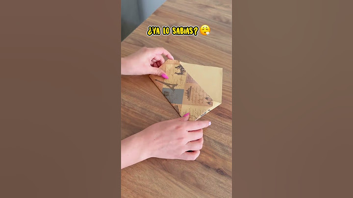 Mi sobre preferido para empacar regalos o cartas 🤗 #tips #ideas #hacks #losabias #ideascreativas