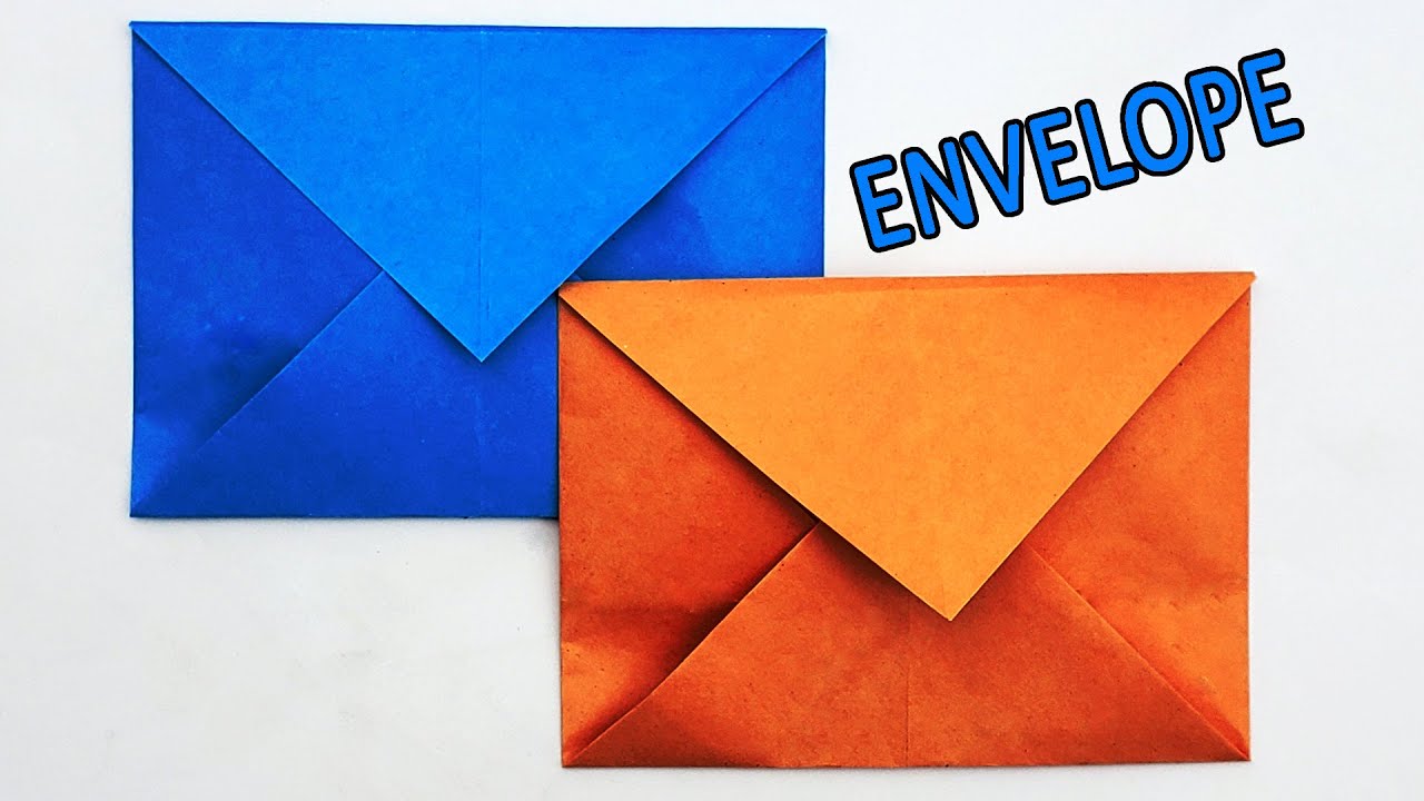 Diy Paper Handmade Envelope With Leaf Easy Origami Envelope Making