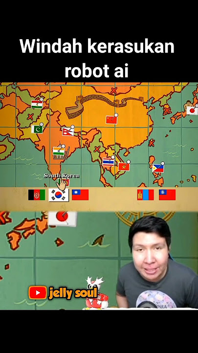 Possessed by AI robot 🗿 Windah Basudara's hilarious moment #windahbasudara #jellysoul #shorts