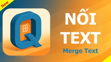 Nối text bằng Quantity Take-Off DTCQS| Merge text #DTCQS #QTO #QS