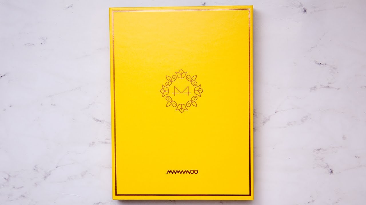 Unboxing Mamamoo Mini Album Vol 6 Yellow Flower Youtube