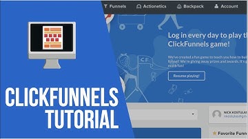 Free Click Funnels Tutorial - How To Build Your First Click Funnel