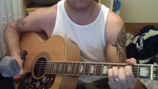 roll it over by oasis acoustic guitar lesson tutorial how to play