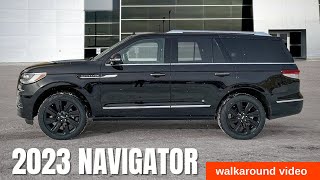 2023 Lincoln Navigator Reserve walkaround video 002