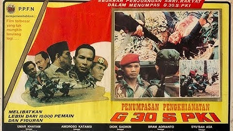 FILM PENGKHIANATAN G 30 S PKI (1984)