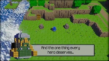 3D Dot Game Heroes - Natural Sword Enhancement Trailer (HD 720p)