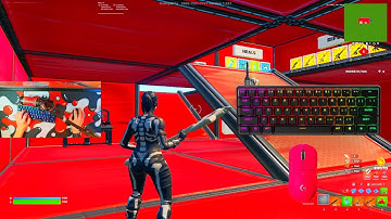 Steelseries Apex Pro Mini ASMR Chill 🤩3V3V3 Go Goated 🎧 Satisfying Fortnite 360 FPS 4K Smooth