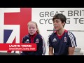 Para-cyclists Lora Turnham and Lauryn Therin happy with new tandem partnership