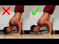 How to Handstand Push Up - 4 AMAZING TIPS! (CALISTHENICS)