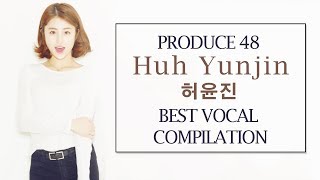 LESSERAFIM - 허윤진 (HUH YUNJIN) BEST VOCALS COMPILATION (PRODUCE 48)