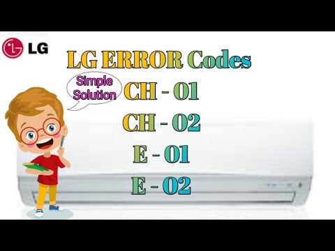 CH1 error code || CH2 error code || E1 error code || E2 error code ...