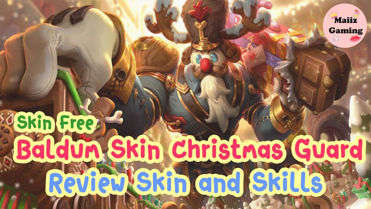 ROV Baldum Skin Christmas Guard Event| รีวิว สกิน เบาดัม | AOV | 傳說對決 伯頓 伯顿皮肤 | Liên Quân BALDUM