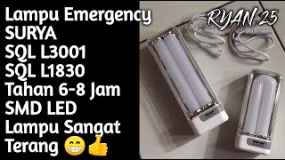 Lampu Darurat yang Awet & Bandel - 2 | Lampu Emergency Surya SHL L6004