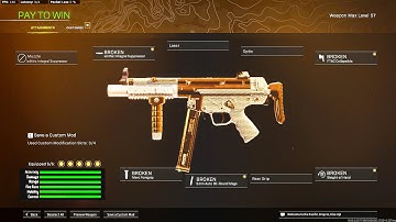 the SECRET PAY TO WIN SMG in WARZONE after UPDATE! 😳 (MP5)