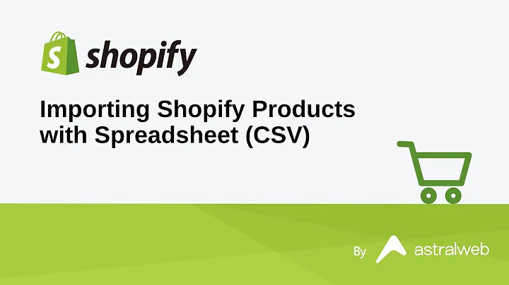 Efficient Bulk Product Import Using Spreadsheets in Shopify
