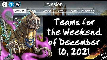 Gems of War - Invasion Event for Weekend of December 10, 2021