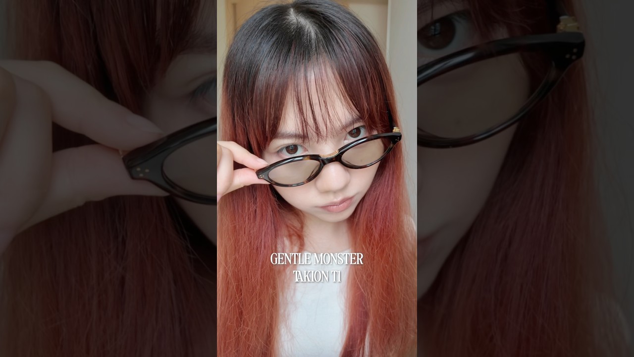 takion t1 glasses from #gentlemonster pocket collection - YouTube