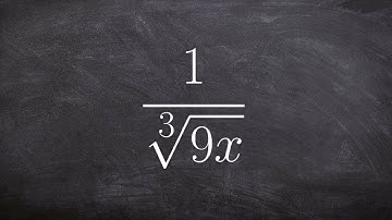 Simplifying an expression when the cube root of an expression is on the denominator