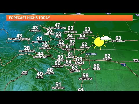 Extended forecast: Temps to warm into the 70s by Friday - YouTube