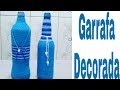 Garrafa decorada com Barbante-PASSO A PASSO