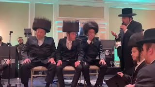 Lipa Schmelzer Full Of Energy At The Wedding Of Family (Yiddy) Goldberger