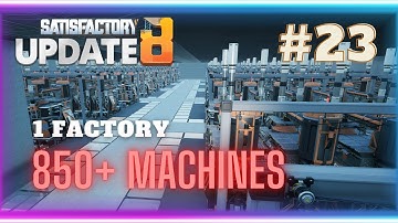 The ULTIMATE MEGA REFINERY for Basic Resources | Beginners Guide | E23 | Satisfactory Update 8