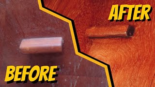Varnishing & Restoring Damaged Woodwork