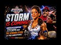 ⚡️ STORM IS COMING! ⚡️ American Gladiators’ Storm Invades The Howard Stern of Pro Wrestling! 📱