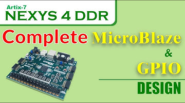 Digilent Nexys: Microblaze and GPIO Design Implementation