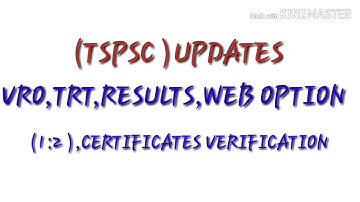 Vro,trt,web options,1:2 ,certificates verification deatils