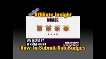 How to Submit Sub Badges to Twitch (Twitch Insight)