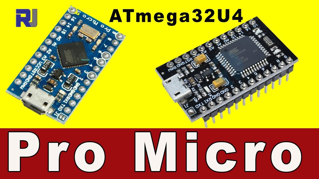 Pro Micro ATMEGA32U4 Arduino Pins and 5V, 3.3V Explained 