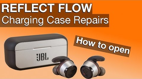 JBL Reflect Flow Charging Case Repairs (How to take apart)