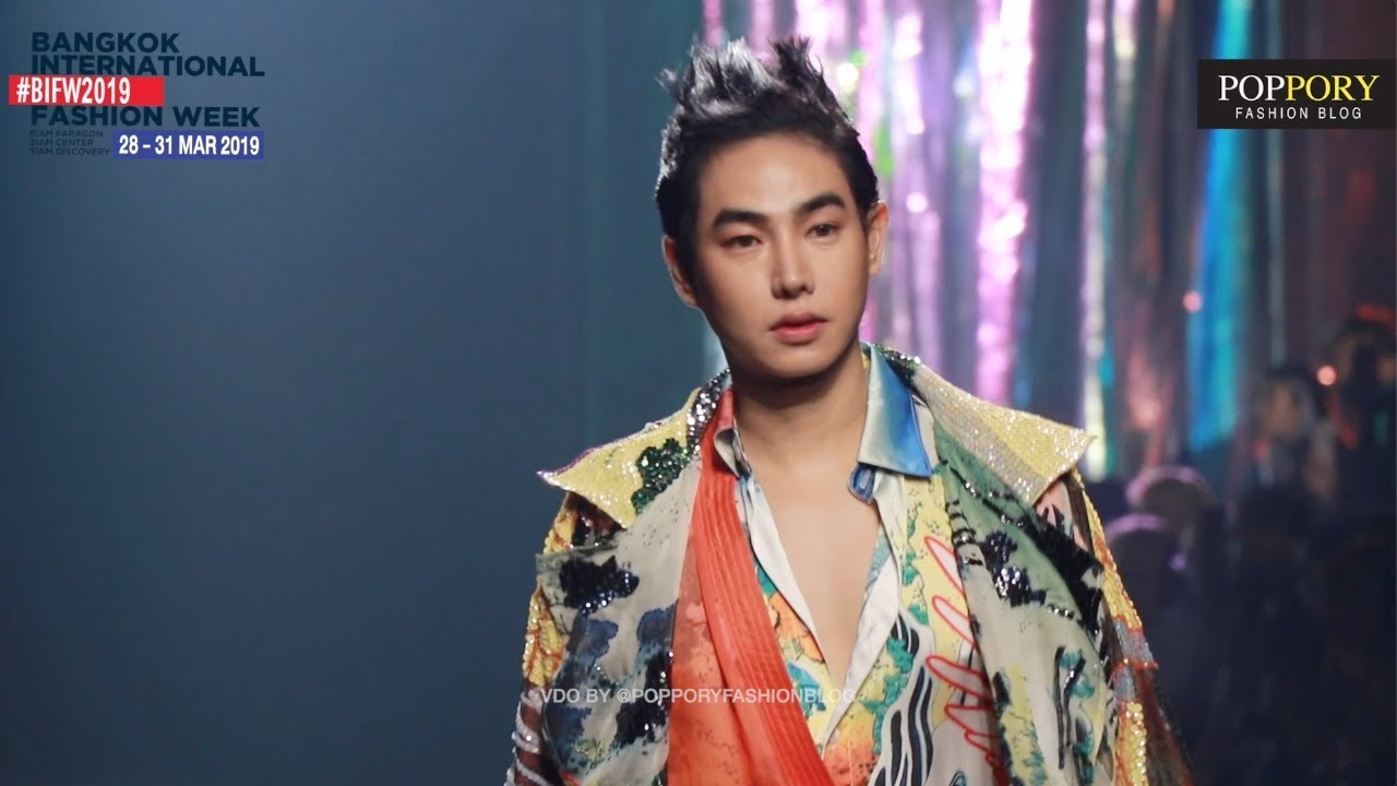 [Full HD] เป๊ก ผลิตโชค เดินแบบ Nagara | BIFW 2019 | VDO BY POPPORY