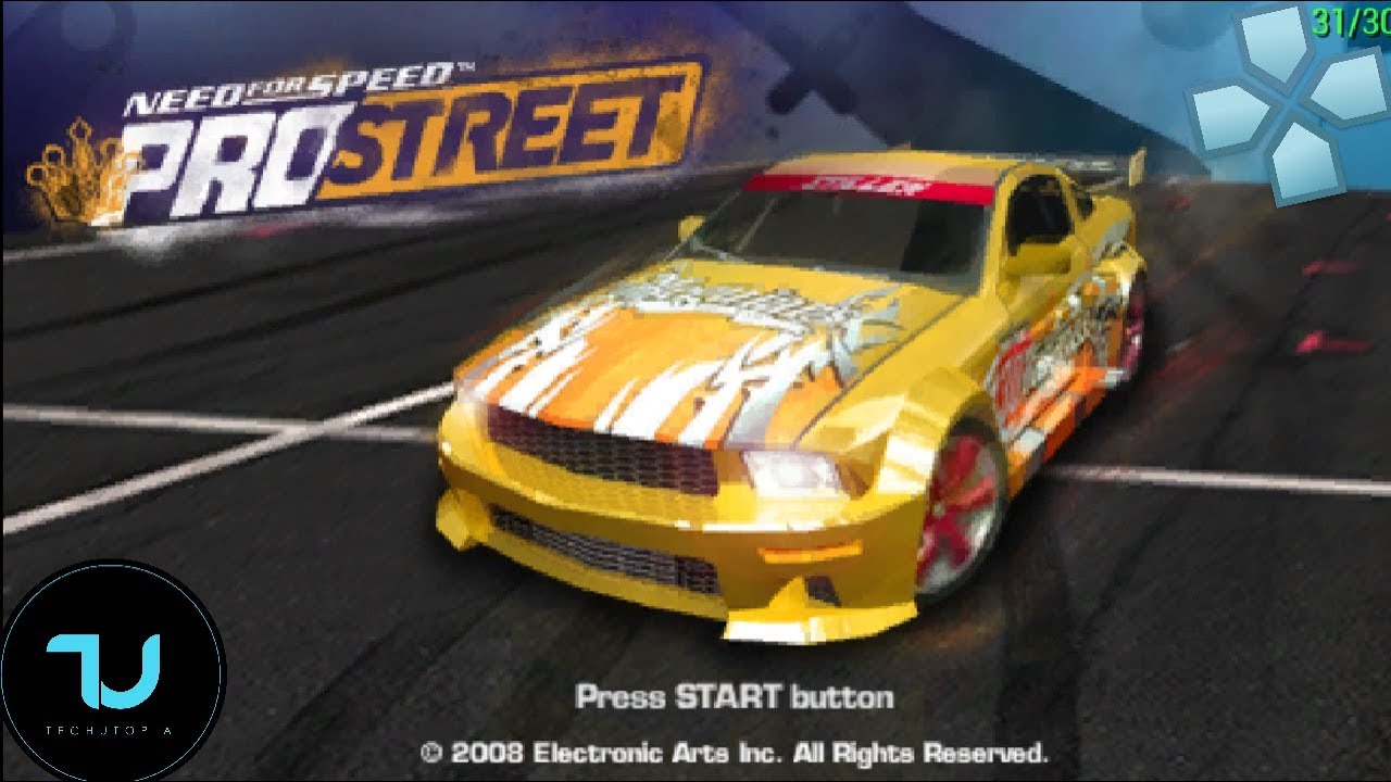 Need For Speed Prostreet Ppsspp Android Full Speed Max Settings 5x Resolution 30fps Youtube