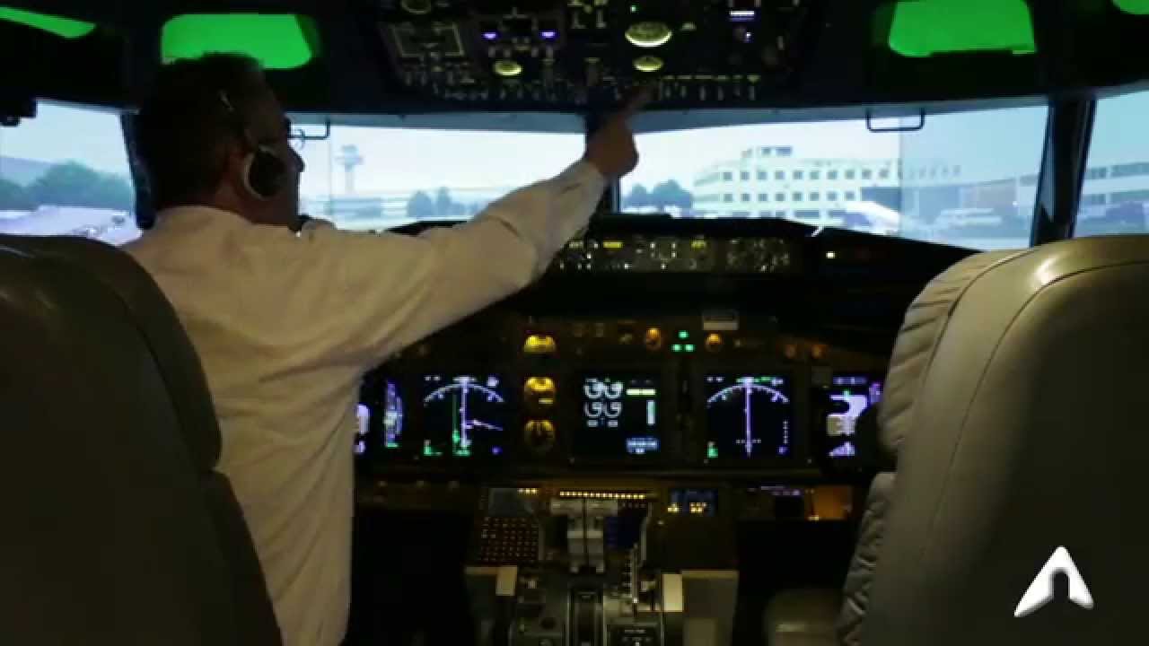 Simulador De Boeing 737 De Simuteca