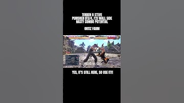 TEKKEN 8 Steve #combo #short THIS TECH STILL EXISTS! Easy 100 Damage Ortiz Farm #tech #guide #steve