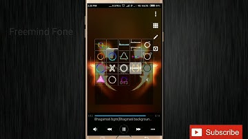 How To make Bgm Using Avee Player