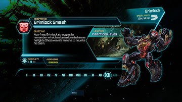 Transformers Fall of Cybertron (PC) Chapter 12: Grimlock Smash