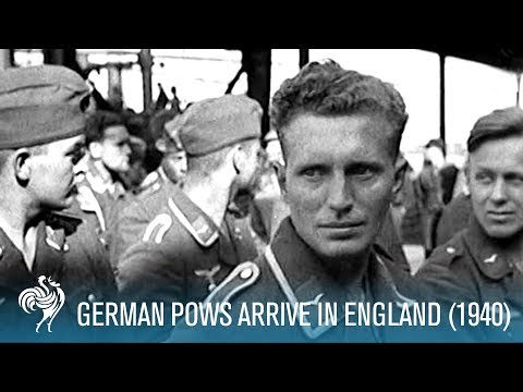 German Prisoners | British Pathé