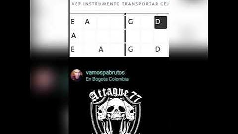 Thumbnail of Attaque 77 - La colina de la vida (Con letras y acordes)