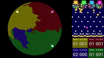 Part2 "Circle field" Expand your territory - Color territory battle in Scratch