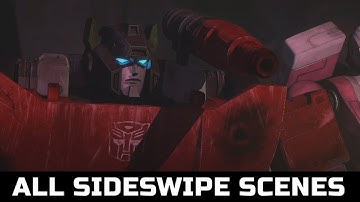Transformers War For Cybertron Earthrise(2021) All Sideswipe Scenes HD