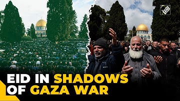 Eid prayers in Jerusalem
