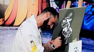 Cappas Tvm Show. Airbrush Art Cartoon