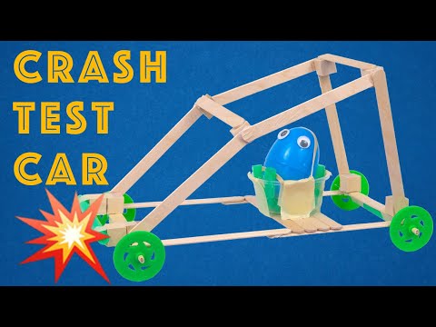 Young Engineers: Crash Test Car - Exciting and Fun Engineering Project for Kids