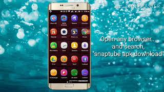 Download "Snaptube" app...And easily save any videos. screenshot 4